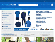 Tablet Screenshot of actualsport.ro